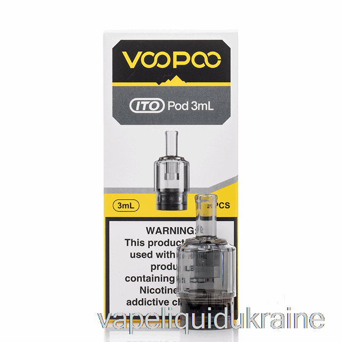 Vape Liquid Ukraine VOOPOO ITO Replacement Pods 3mL ITO Pods